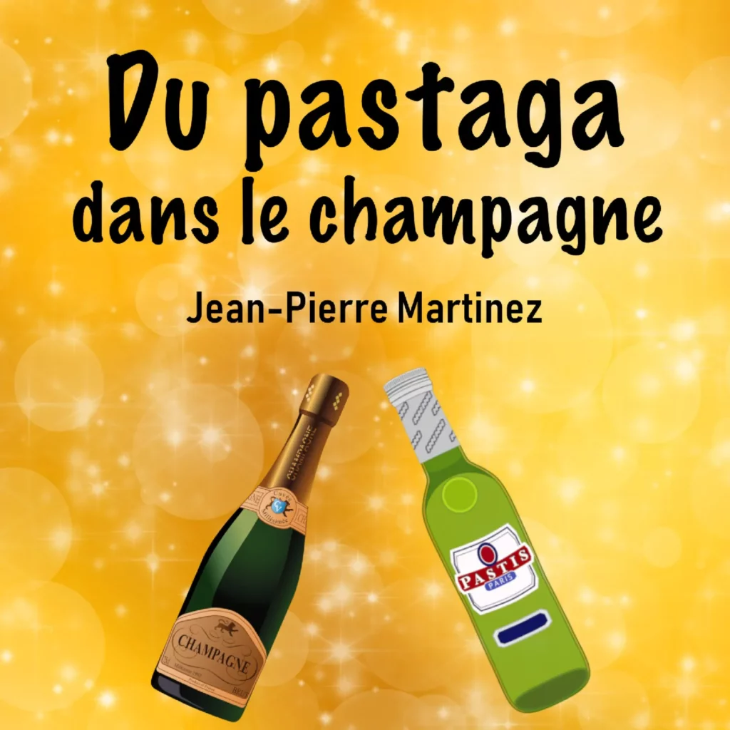 Du pastaga dans le champagne, la chanson originale inspirée de la pièce de Jean-Pierre Martinez, disponible sur toutes les plateformes.